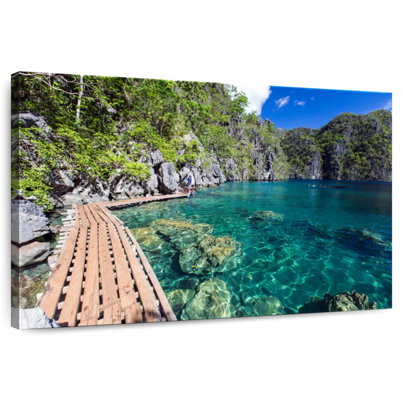 Alvord Kayangan Island Lake, 16" H x 24" W