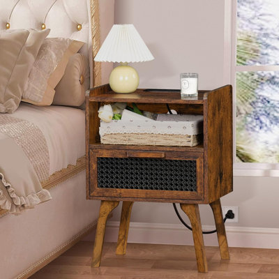 Vine Decorative Bedside Table