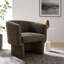 Fauteuil d'appoint rembourré en tissu Greer Boucle-106273845