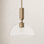 Casoria Single Light Glass Pendant