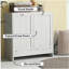 Armoire à linge dissimulée, armoire de rangement inclinable