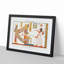 Tomb of Ramses IV by J.F. Champollion - Picture Frame Painting Print-55611165-55611166