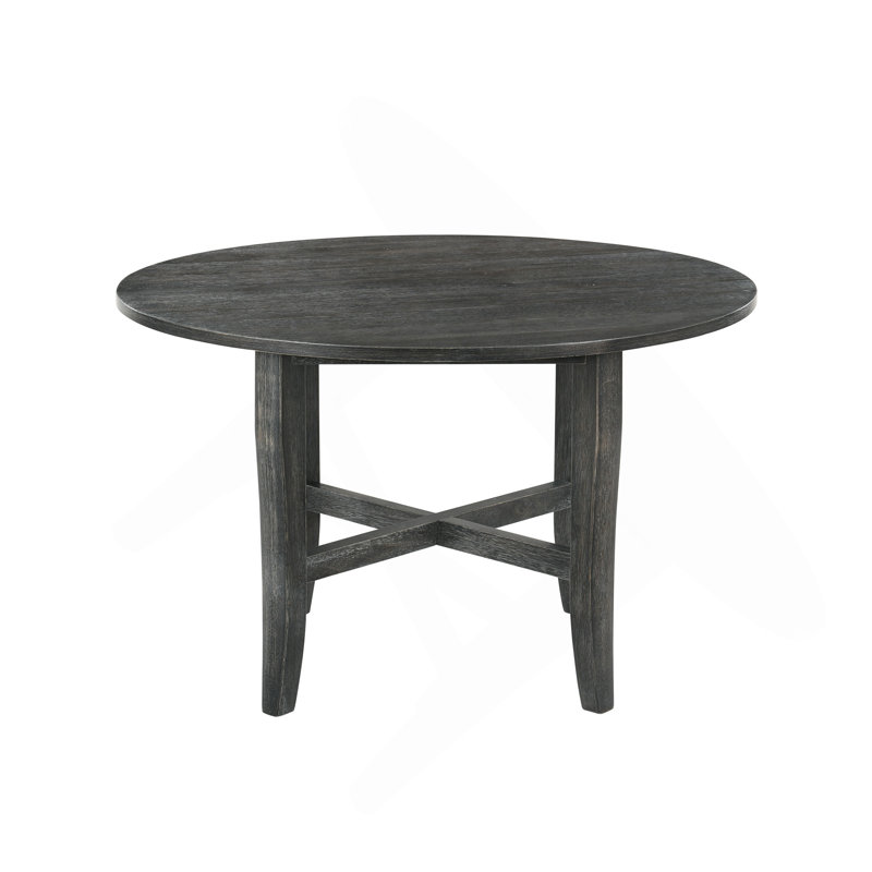 Rustic Gray Finish Dining Table