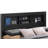 Transitional Black King Storage Bed