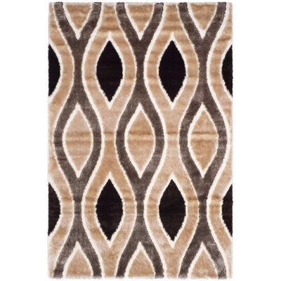Callensburg Shag Performance Geometric Rug