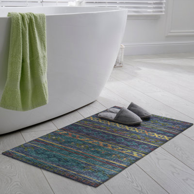 Anbria Chenille Washable Moroccan Indoor / Outdoor Rug