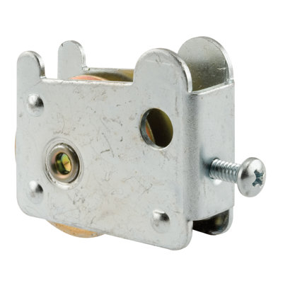 1-1/2 in. Steel, Sliding Door Tandem Roller Assembly, for Rolleze Glass Doors (Single Pack)