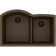 Quartz Classic 33" x 22" x 10" Double Basin Undermount Kitchen Sink