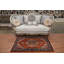 Tapis traditionnel indien à motif géométrique 3 x 5