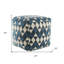 Repose-pieds 20 po 100% coton bleu 20 po