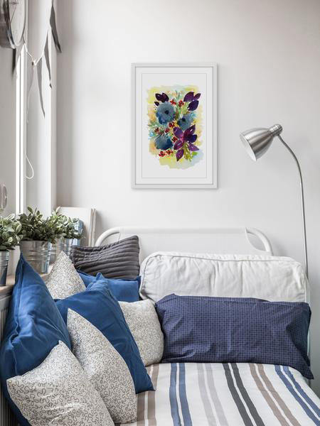 Lindsay Megahed - Single Picture Frame Painting, 61cm H x 41cm W