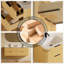 Meuble-lavabo mural de 60 po avec lavabo double, meuble-lavabo flottant en bois massif avec plateau en acrylique et tiroirs