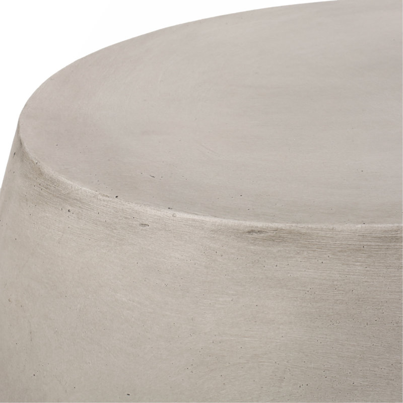 Outdoor Lightweight Concrete Side Table