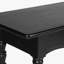 Spindle Console Table - Black