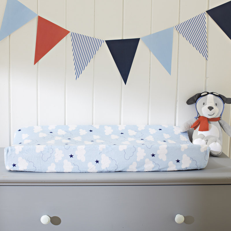 Housse de matelas à langer à l’aéronef