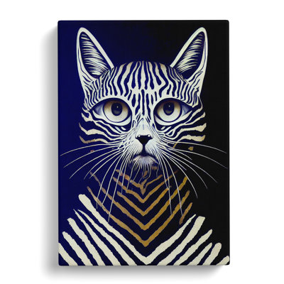 CAN-V0523-372X Cat - Wrapped Canvas Print