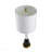 11x11x30.2" Metal Table Lamp