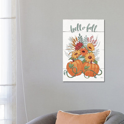 Fall Fun II by Janelle Penner - Wrapped Canvas Painting