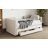 Upholstered Daybed with Trundle and Drawers-352641142