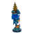 Kurt Adler Hollywood Wooden Nutcracker Collection, Blue with Tree, 18in