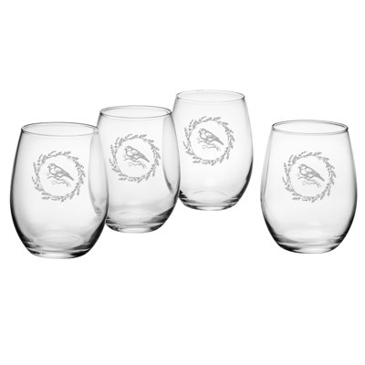 Arquette 21oz. Stemless Wine Glass Set