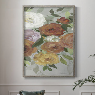 Delicate Blend II Framed Print - Solid Wood 48171
