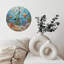 Horloge sous-marine avec vie marine