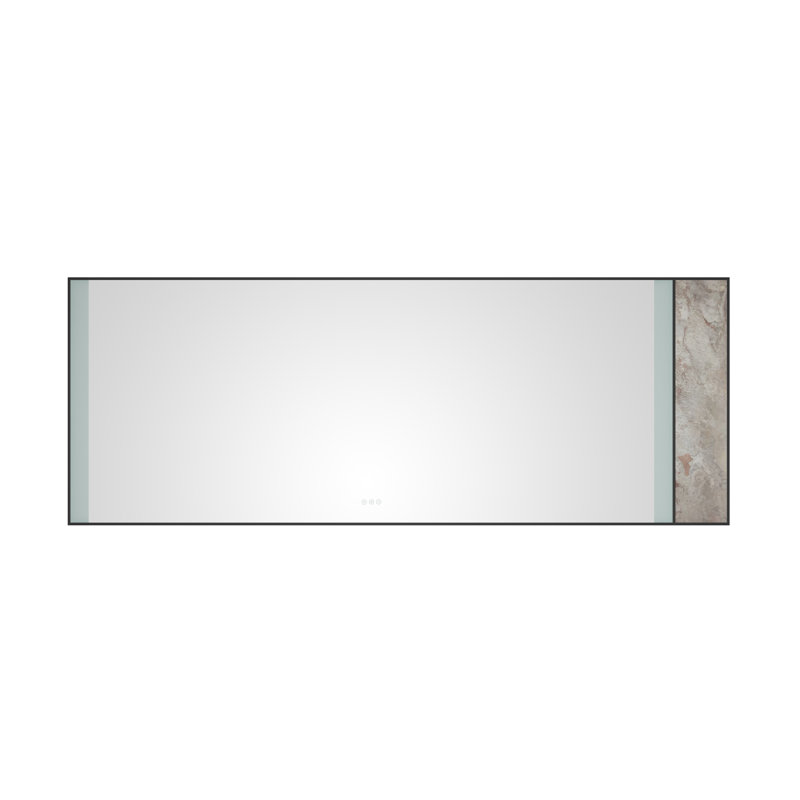 Miroir à DEL pour salle de bain, 36 po x 72 po