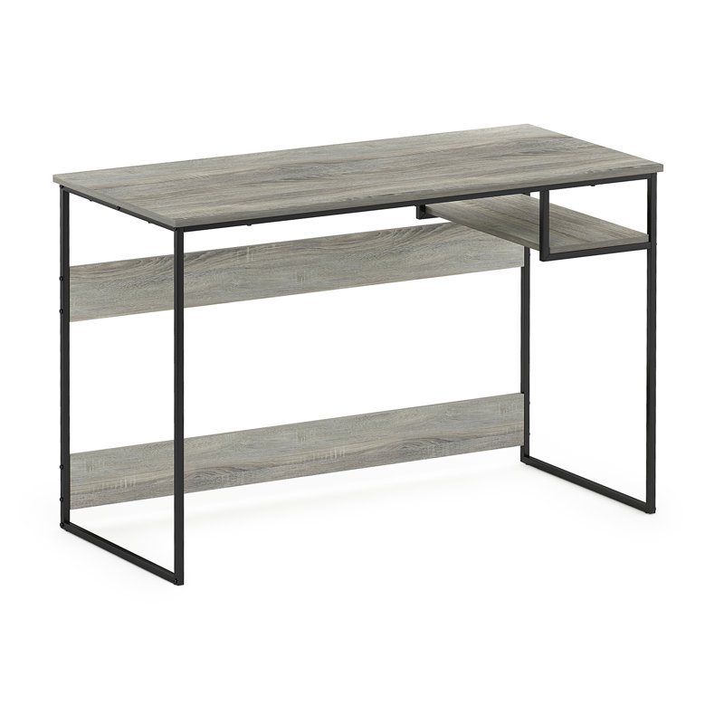 Moretti 114.3cm W Rectangle Writing Desk, French Oak Grey