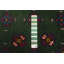 Tapis vert Ouzbék Kargahi 2 pi 8 po x 4 pi 1 po