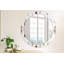 Huldar Glass Flat Wall Mirror