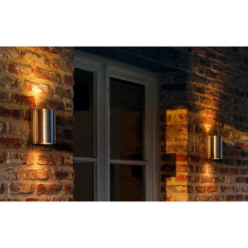 Omega 1 - Light LED Outdoor Bulkhead Light, 3.14" H x 3.14" W x 3.74" D