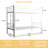 Twin Over Twin Metal Bunk Bed Frame With Ladders And Guardrail,convertible Bunk Beds,heavy Duty Solid Metal Bunk Bed For Kids,teens,adults,space Saving-1508396523