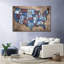 Impression sur toile Wood Grain USA-495106450