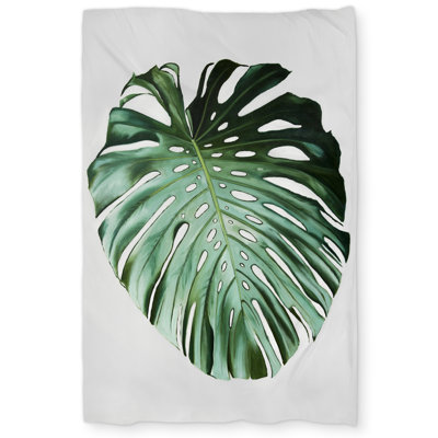 Monstera Leaf Duvet Cover - Green Bedroom Decor | Home Style