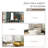 Hall Tree with Coat Rack, Shoe Rack, 2 Storage Drawers and 4 Hooks