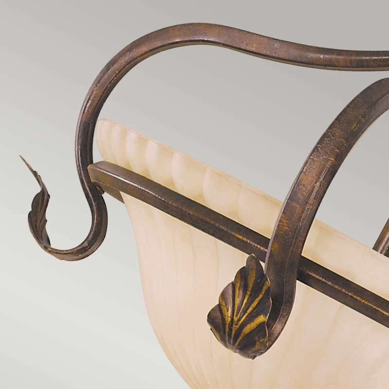 Balsam Glass Semi Flush Mount