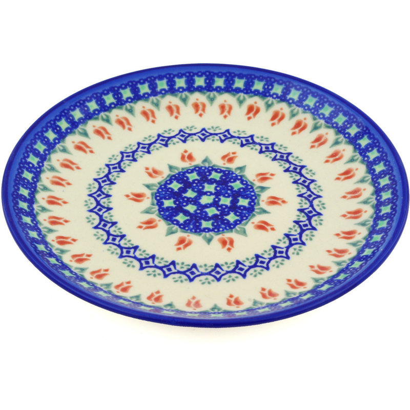 Assiette décorative poterie