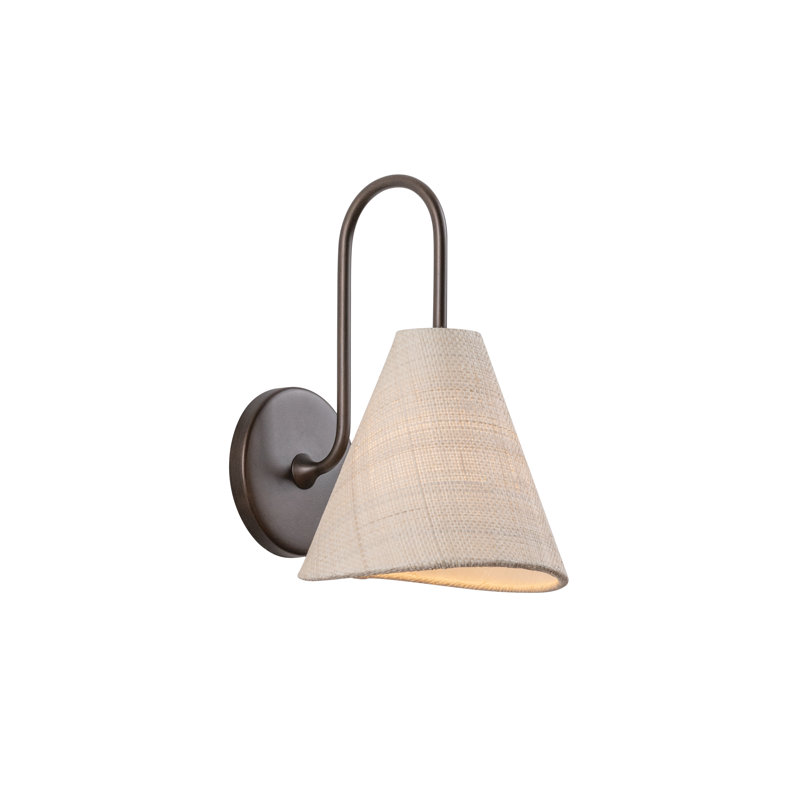 Troy Lighting Candler 8.75 inch wide 1 Light Wall Sconce in Bronze Leaf