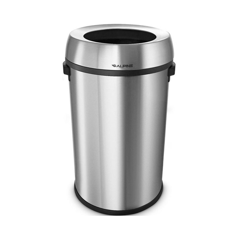 Poubelle en acier inoxydable 13 gallons