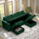 BOX MODULE STO SOFA 90'' 5 Piece Upholstered Modular Sectional Sofa with Storage