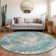 Mahaney Stain Resistant Abstract Area Rug 