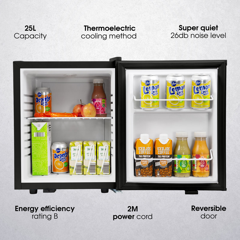 Abode A25THBC102B, 25L Quiet Cooler in Black