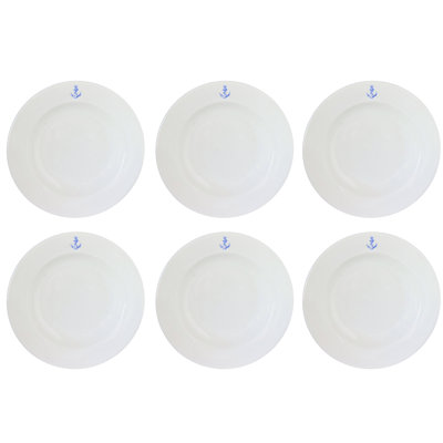 1960S Porcelain Dinner Plate