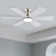 46" Ceiling Fan with Light Kit and Remote Control
