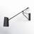 Eros Steel LED Swing Arm Sconce