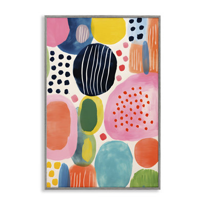 Art fantaisiste, estampe numérique encadrée par Petal Prints Design