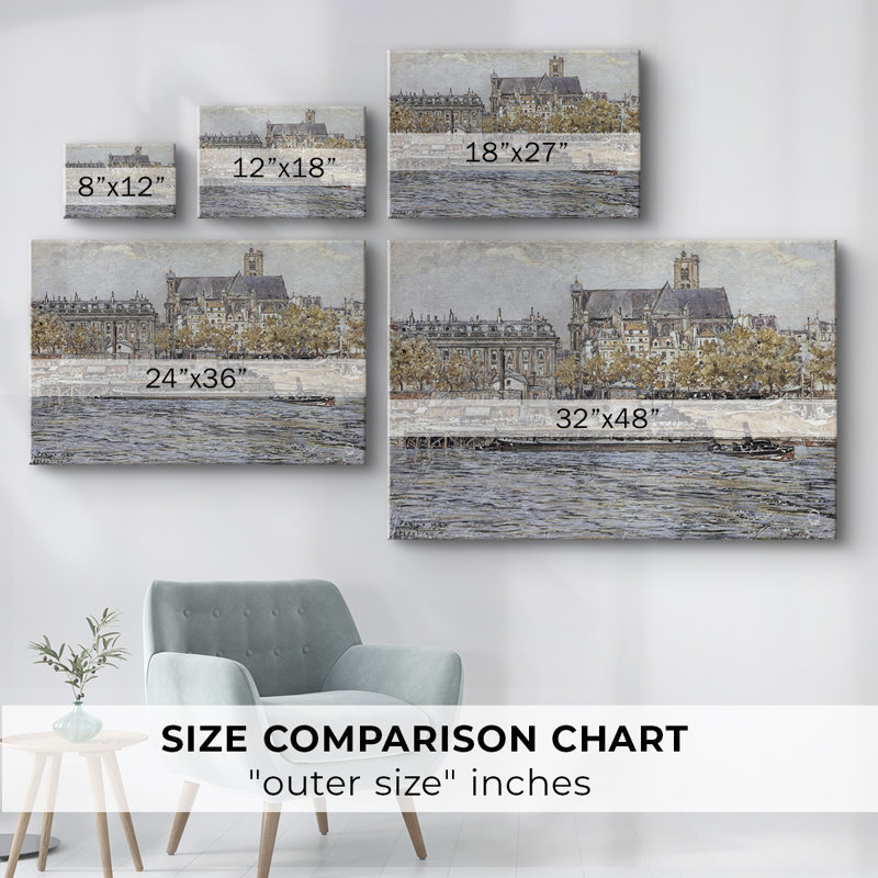 Paysages rétro-DV-Cavas enveloppés de galerie, 18 x 27