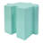 3-Piece Artistic Puzzle Table Set,Modular MGO Side Tables With Interlocking Design (2 Convex & 1 Concave), 200Lb Capacity For Indoor & Outdoor-1226497896