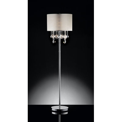 Lampe sur pied 60,5 po Drape Crystal
